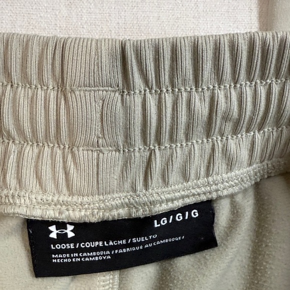 Under Armour Light Gray Joggers with Zipper Pocket - Picture 7 of 8